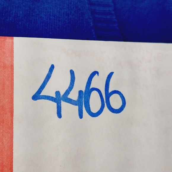 West & Vine Blue Knit V Neck Long Sleeve Lightweight Casual Sweater P4466 - Picture 8 of 8